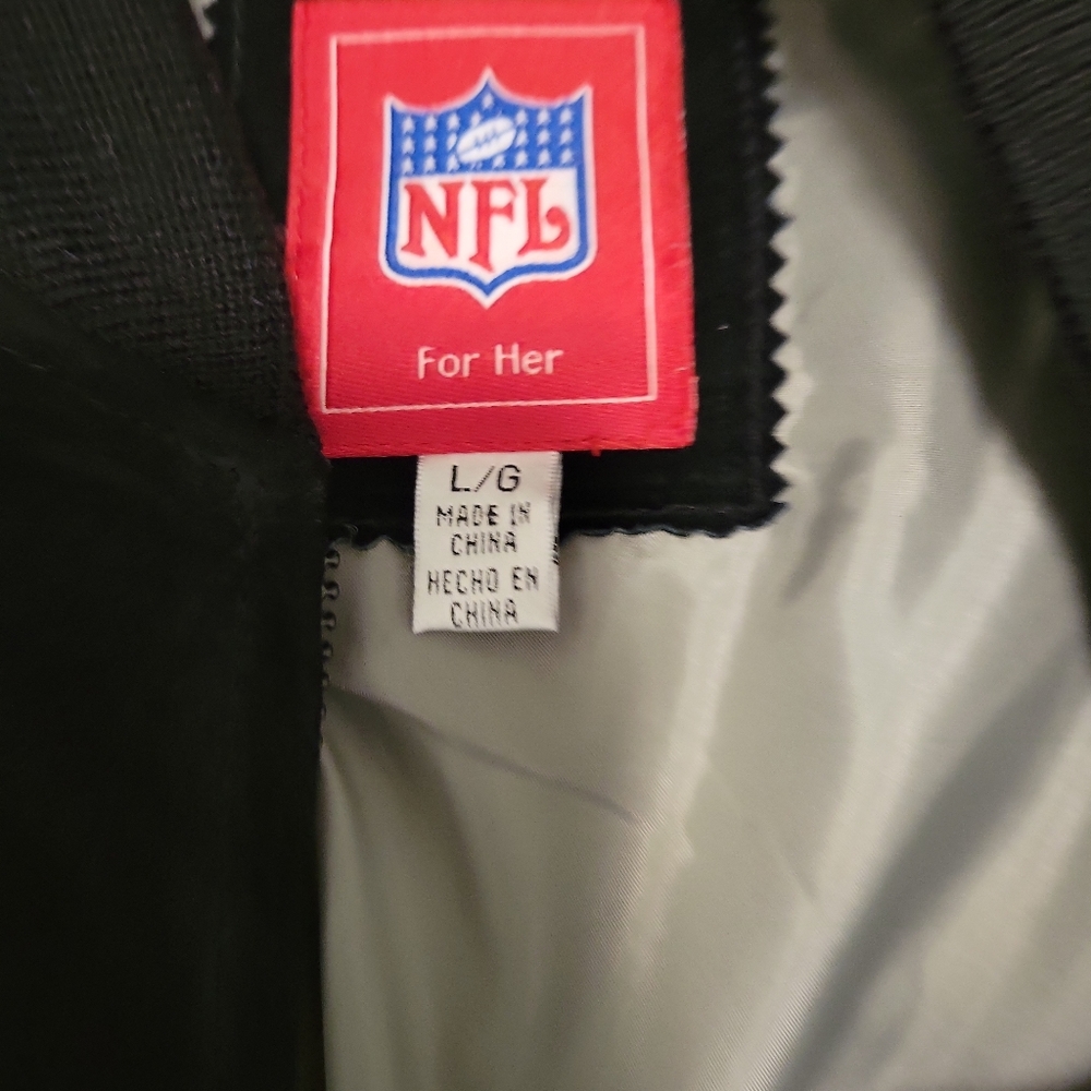 Raiders Black and Gray Jacket - Picture 3 of 5